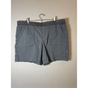 Sonoma Good For Life Women Waistband Relaxed Gray Shorts SZ XL